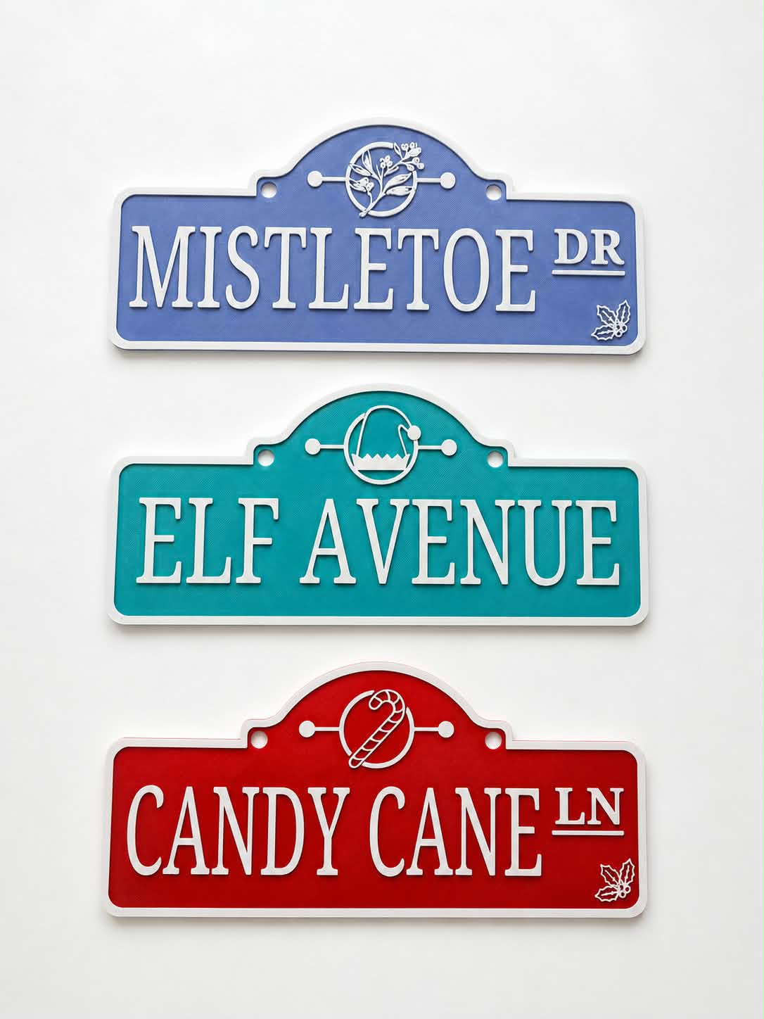 Christmas Street Sign